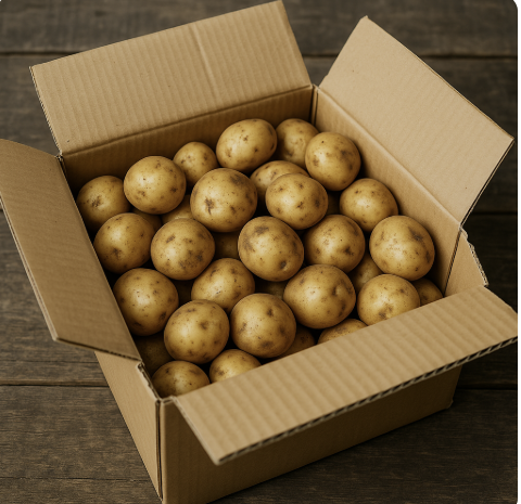 하지감자 1박스 데려왔어요, 절대 냉장보관 하지 말라구요? 관련 사진