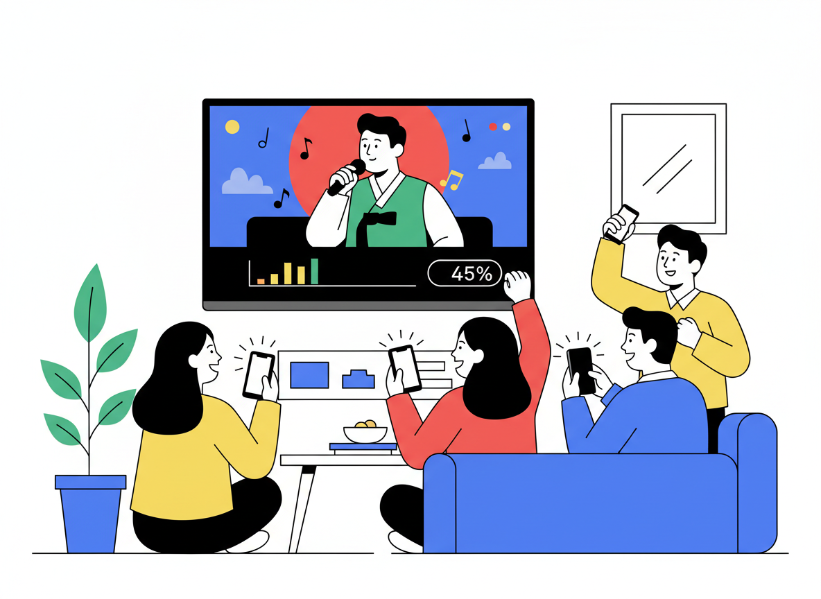 현역가왕3 투표 앱