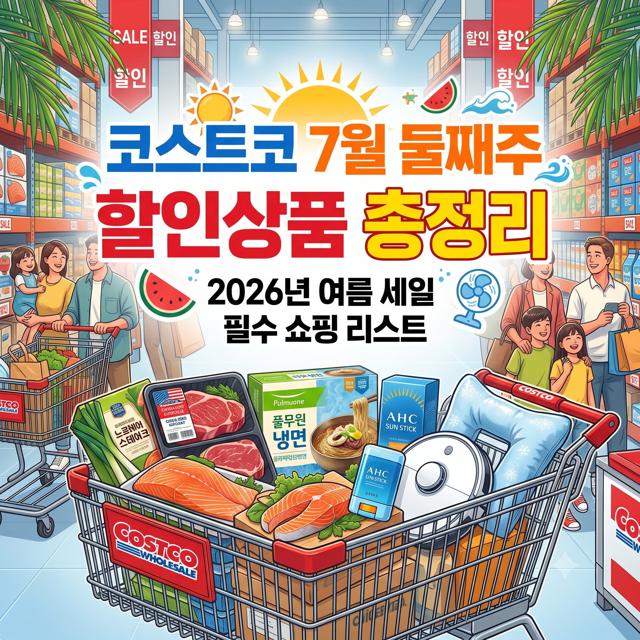 코스트코 7월 둘째주 할인상품 추천 품목 2026년 세일 정보 총정리