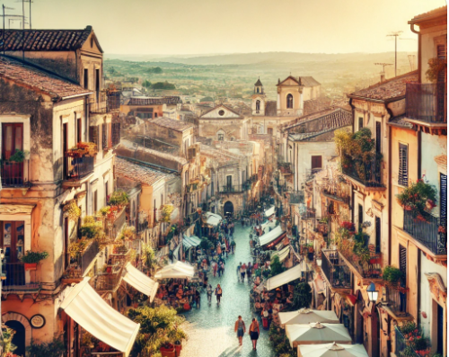 유럽 마을 이미지