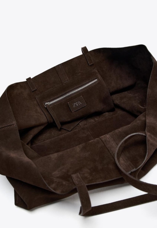 자라 스웨이드 가방