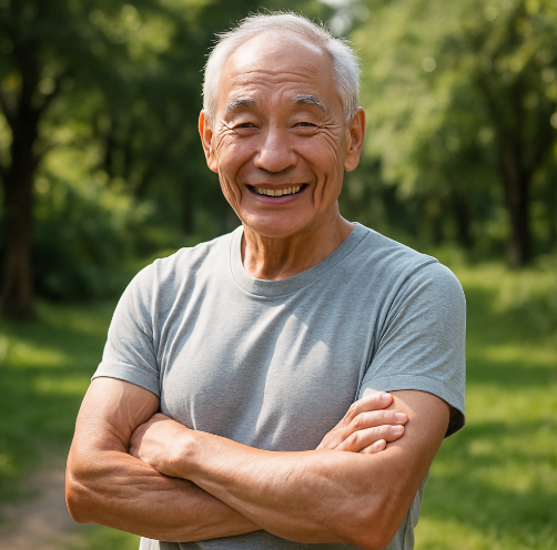 건강한 노년 이미지