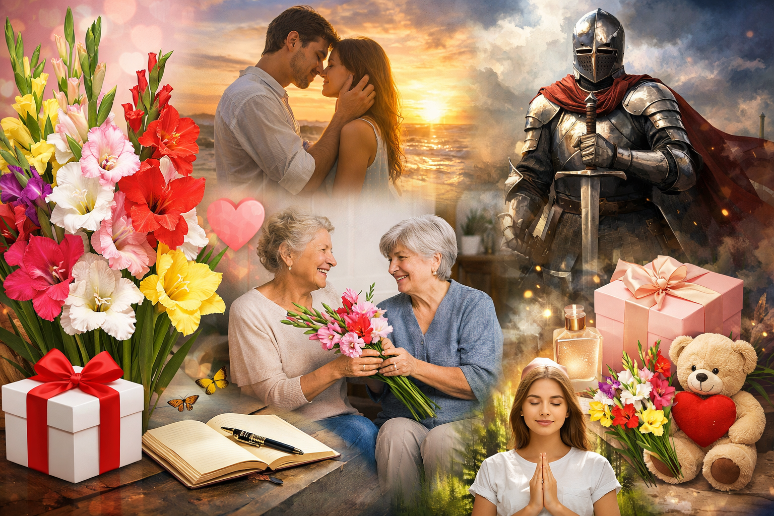 글라디올러스 꽃말