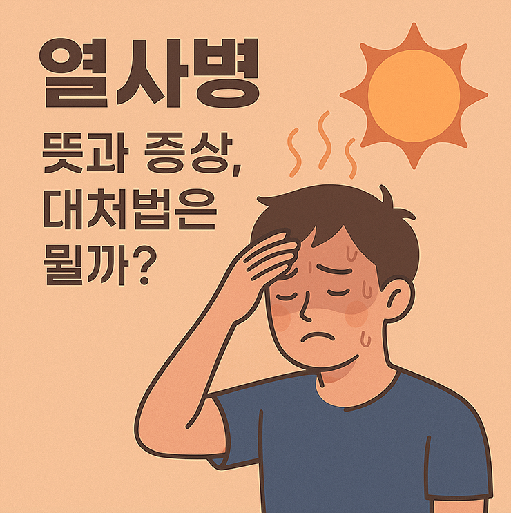 열사병 뜻과 증상, 대처법은 뭘까?