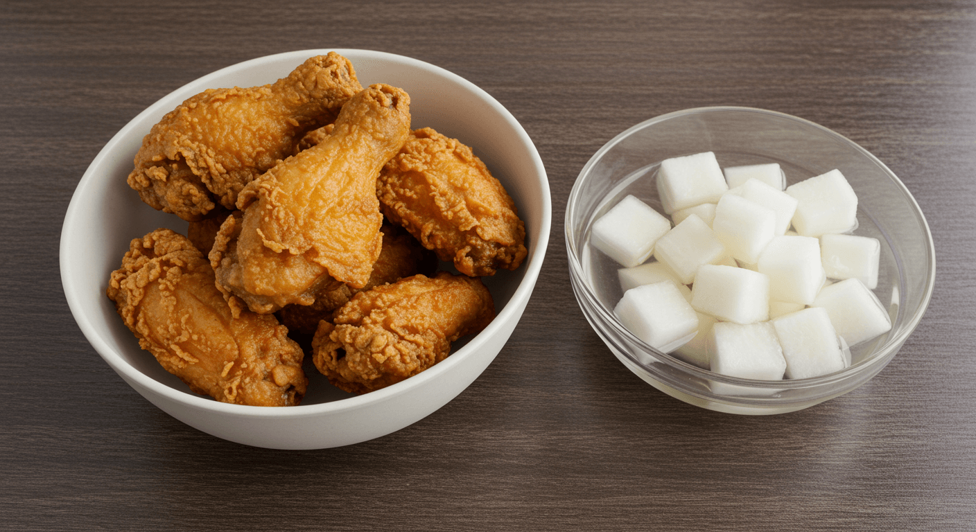 치킨무 만들기, 치킨무 보관법, 남은 치킨무 활용, 치킨무 요리, 치킨무 볶음밥, 치킨무 깍두기, 치킨무 보관기간, 치킨무 레시피, 치킨무 활용법, 치킨무 절임방법