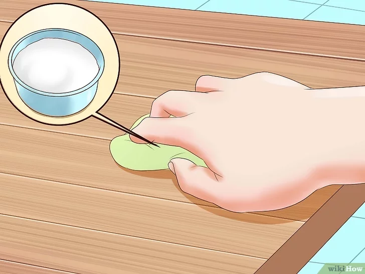 원목 얼룩 제거