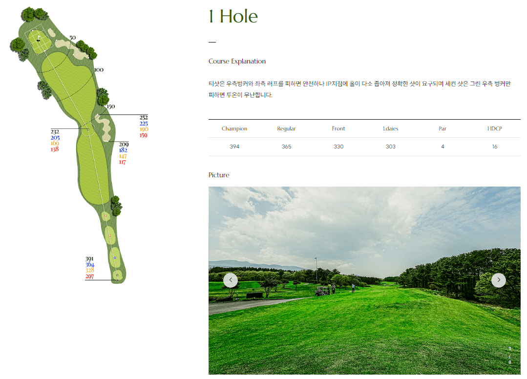 더 시에나 컨트리클럽 서코스 1