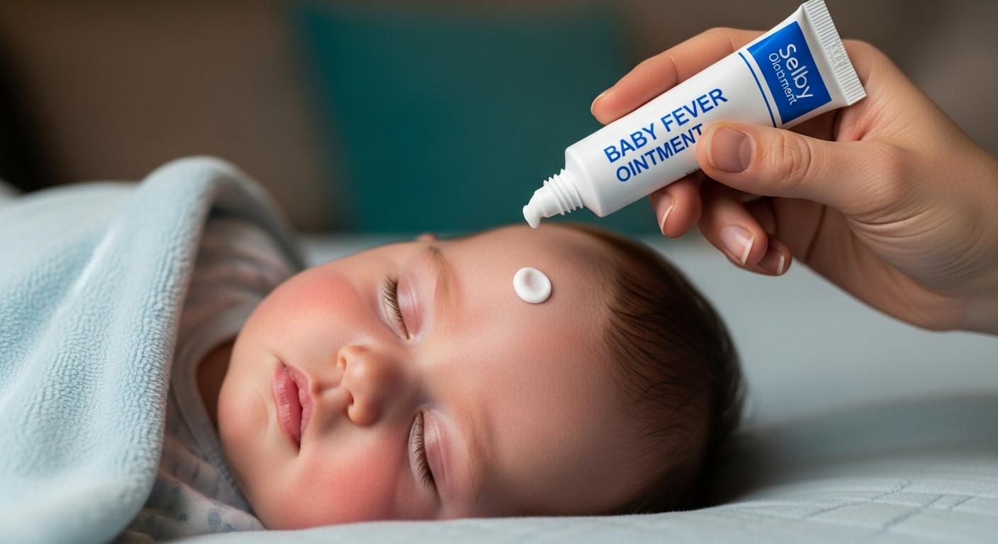 아기 열꽃 연고