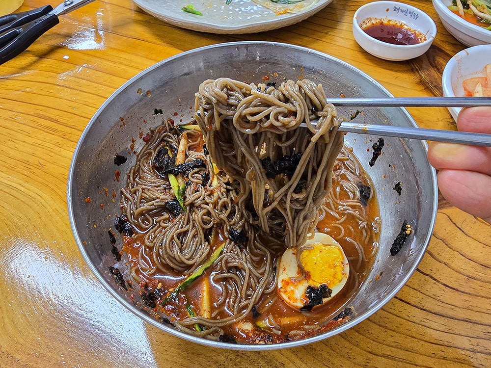 원주 소초면 태기산 막국수 -19