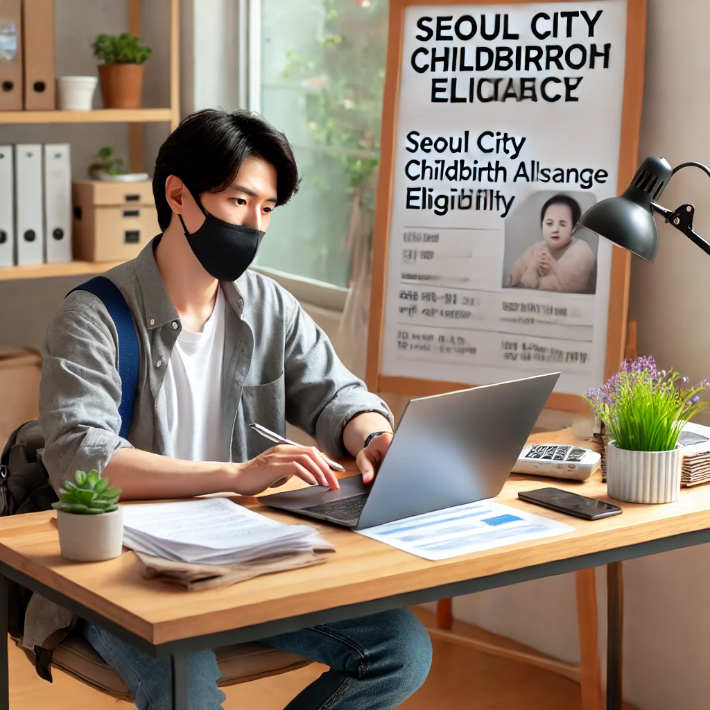 서울시 1인 자영업자 프리랜서 출산휴가 급여 신청