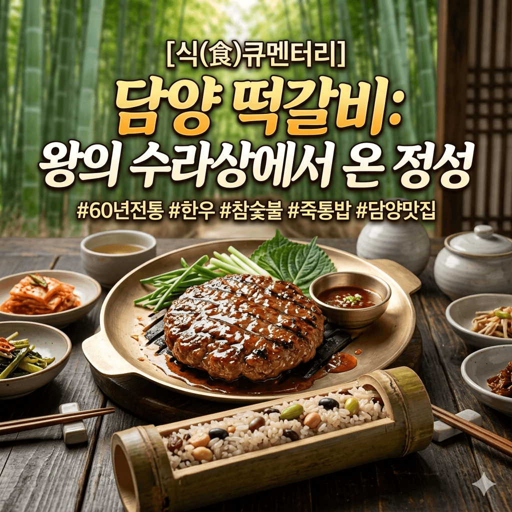 담양 떡갈비 명가 맛집 - 덕인관 안내