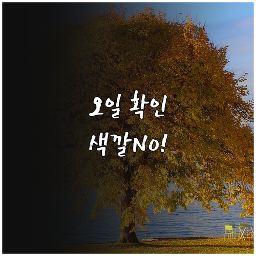 엔진오일 상태 확인법 색깔은 참고만 ..