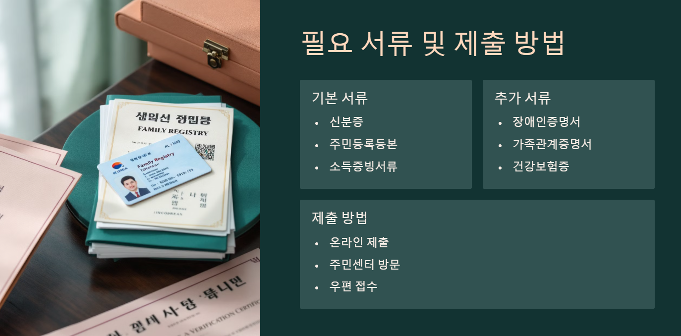 정부바우처 지원금 필요 서류 및 제출 방법