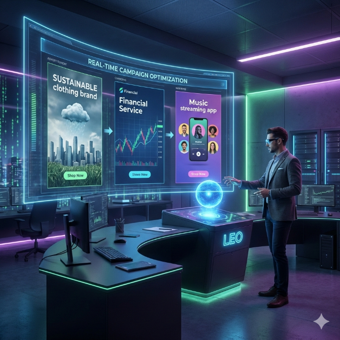 데이터 기반 실시간 초개인화 광고를 생성하는 Connected-Stories GenAIssance의 미래 지향적 워크플로우 시각화