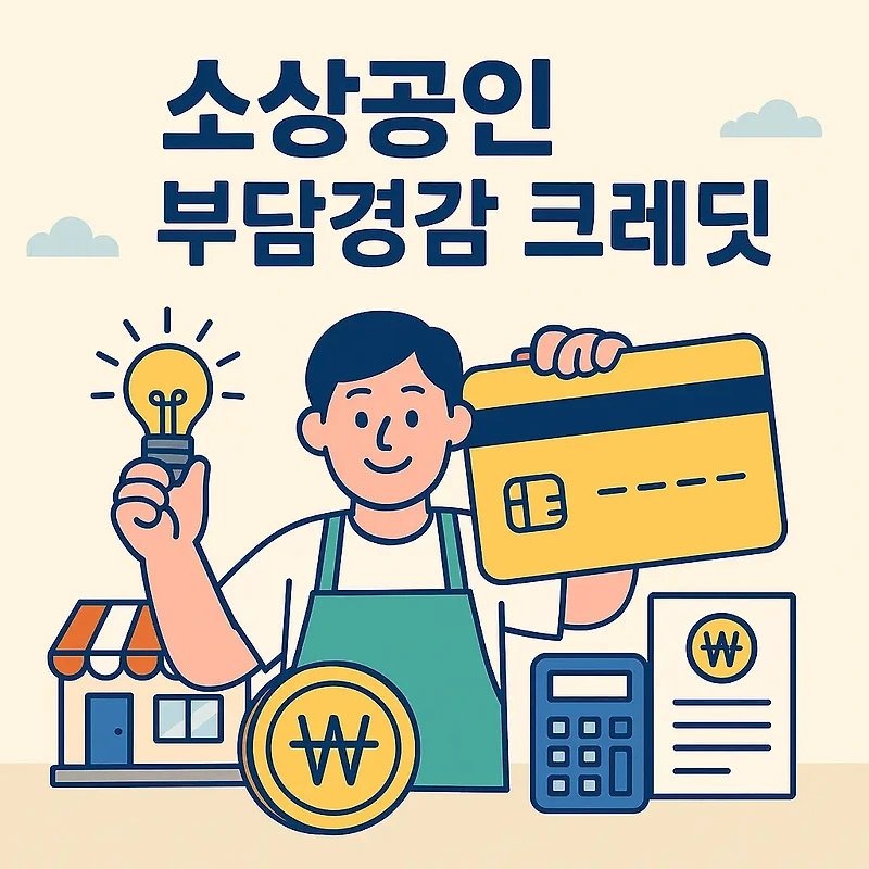 소상공인 부담경감 크레딧 지급시기