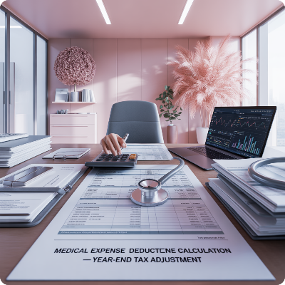 연말정산 의료비공제 계산법 이미지
