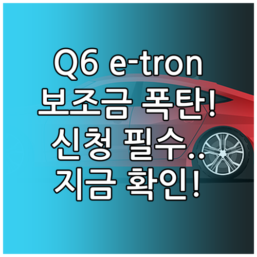아우디 Q6 e-tron 2026년 ..