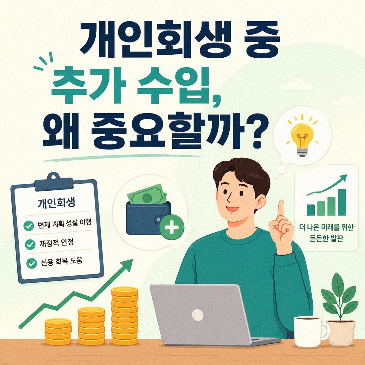 개인회생 중 추가 수입, 투잡으로 괜찮을까?