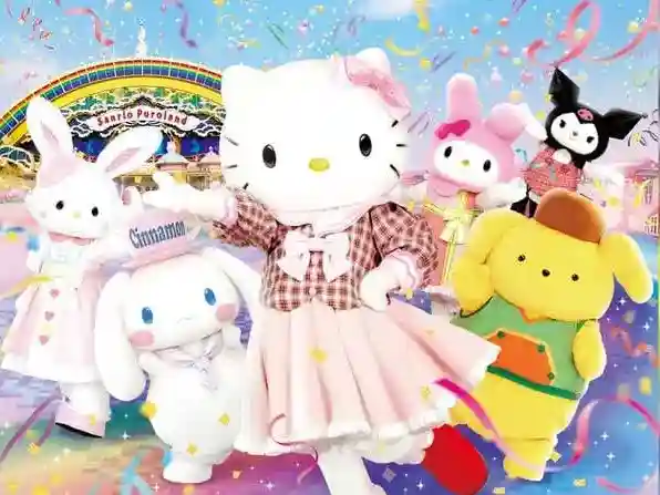 도쿄 산리오 퓨로랜드 헬로키티 마이멜로디 시나모롤 캐릭터