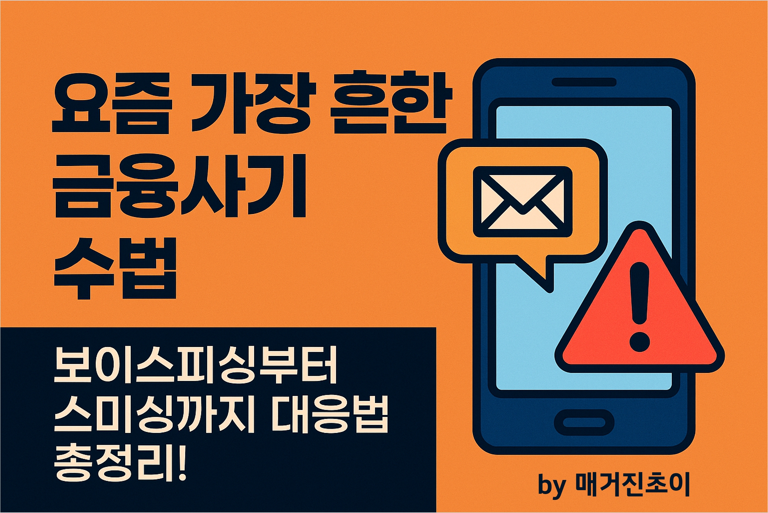 금융사기 대응법 총정리_매거진초이