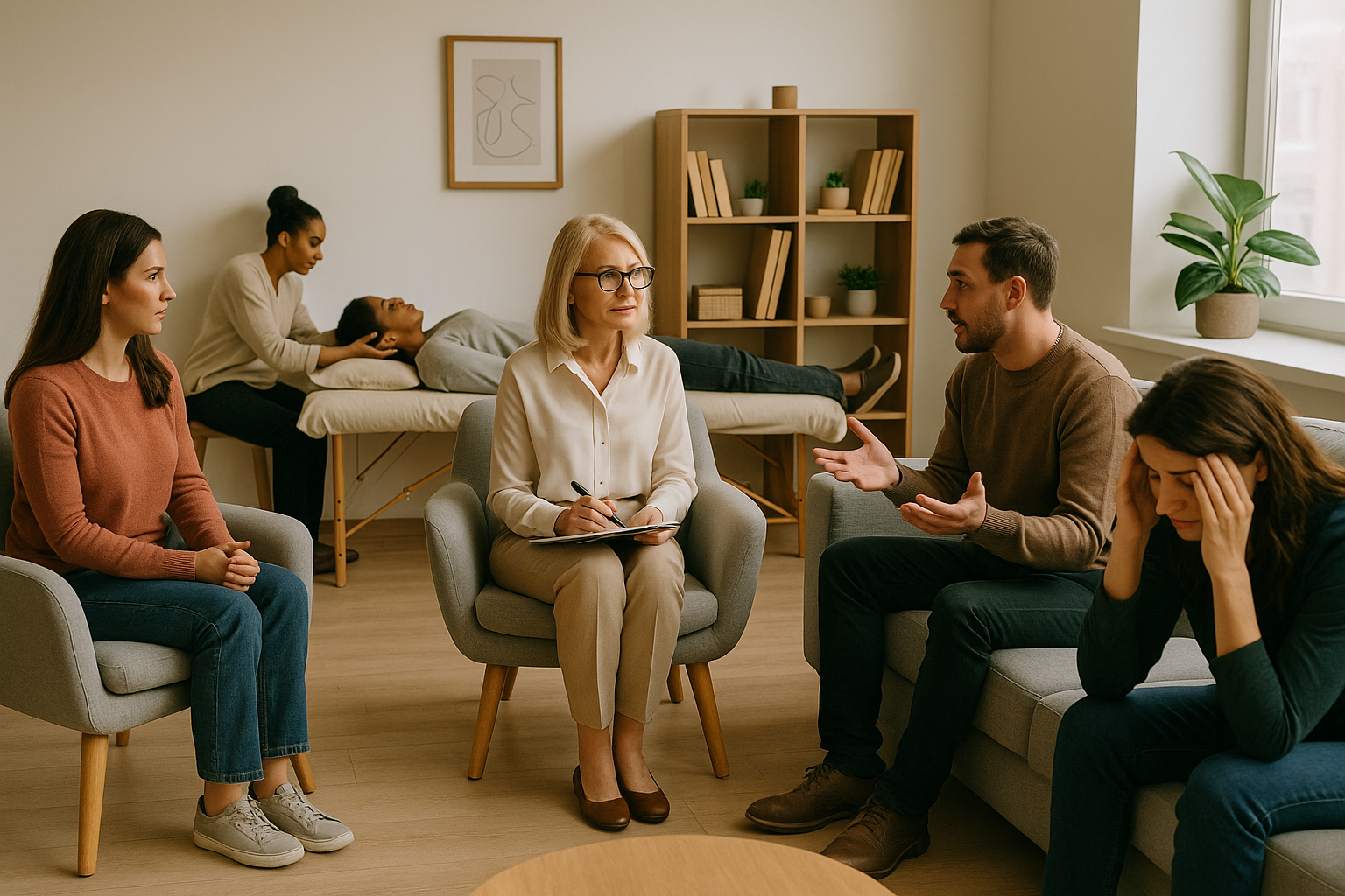 치료 세션을 위한 공간