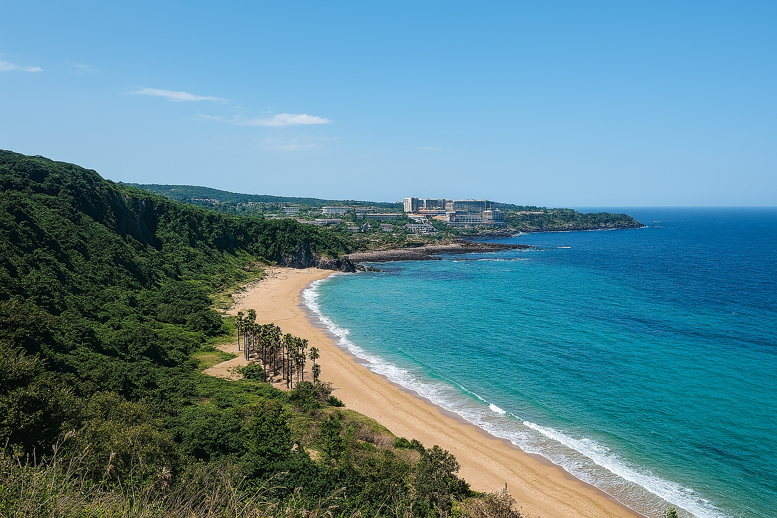 제주 중문색달해변