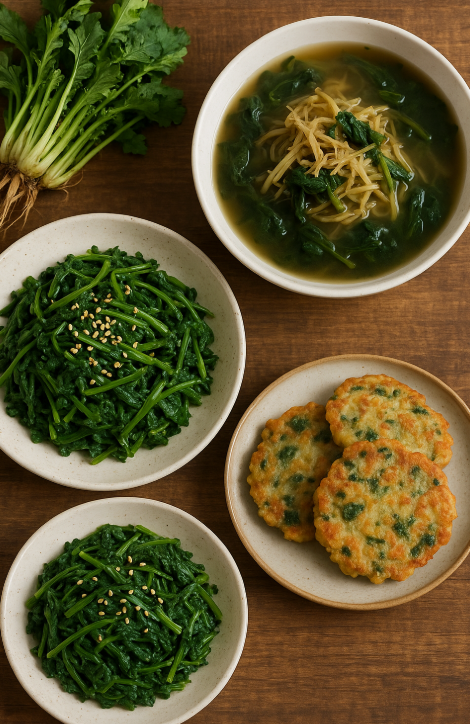 냉이 한 단으로 일주일 반찬 돌리기