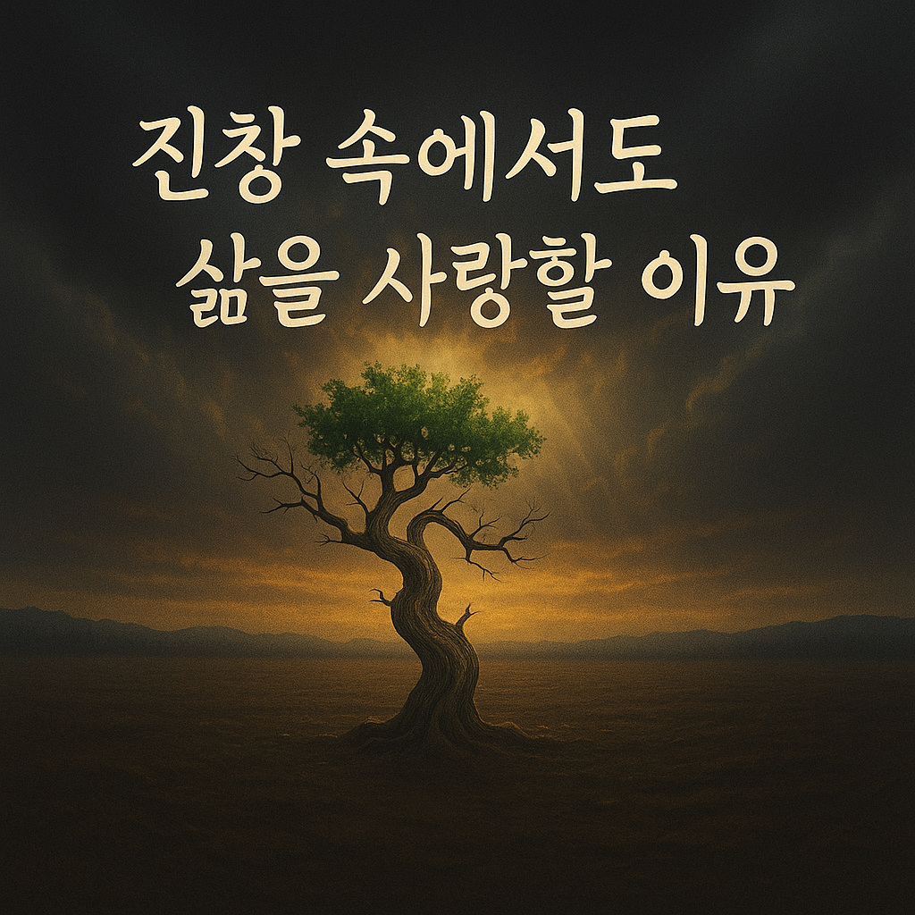 진창 속에서도 삶을 사랑할 이유
