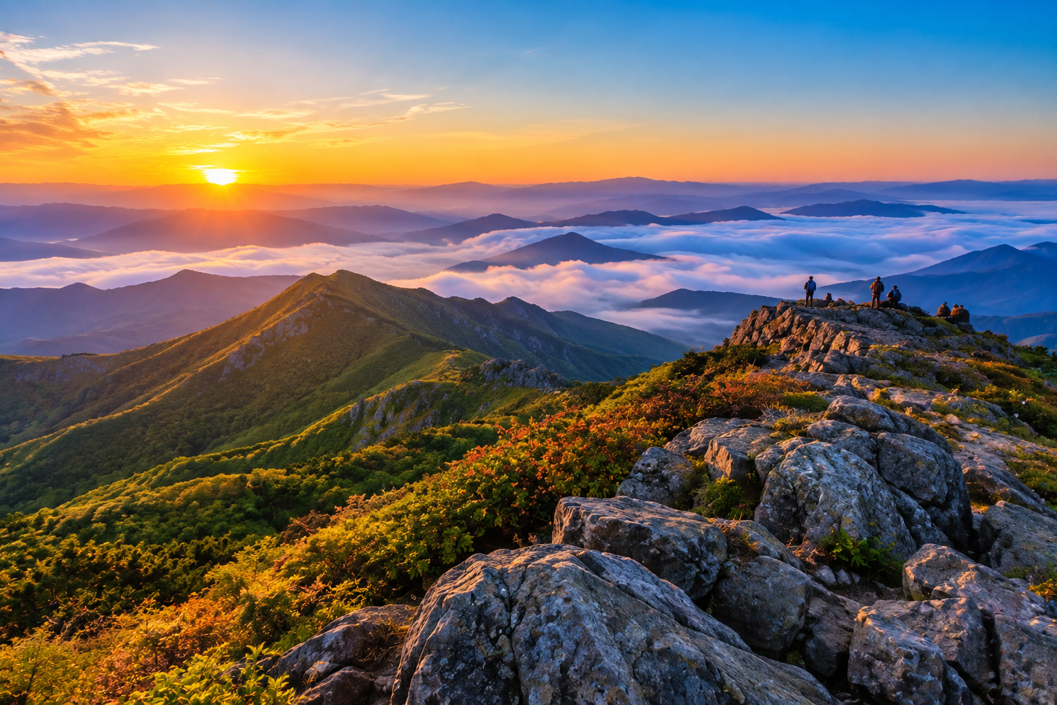 지리산 천왕봉