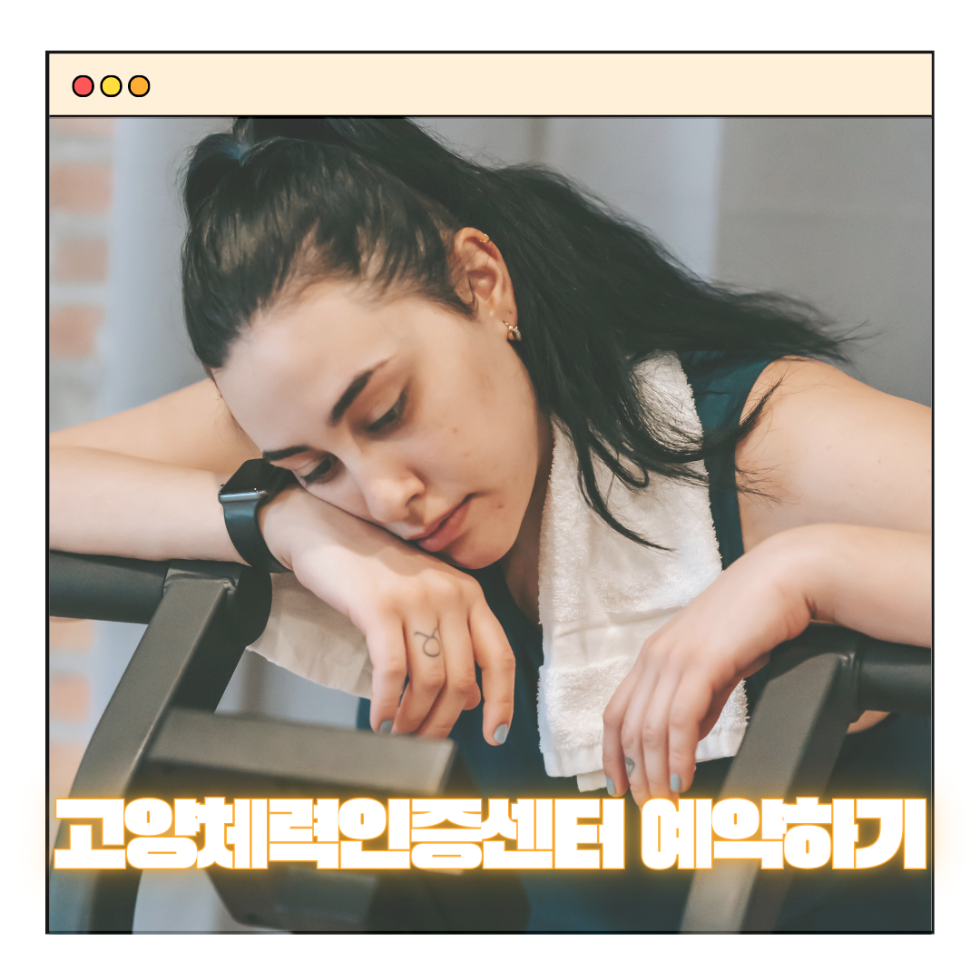 고양체력인증센터 예약하고 국민체력 100 튼튼머니