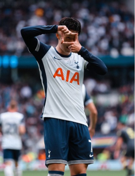 24, 25 시즌 손흥민 1, 2호 멀티골(에버튼전)