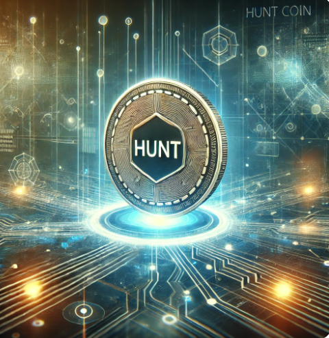 헌트 코인 사진
