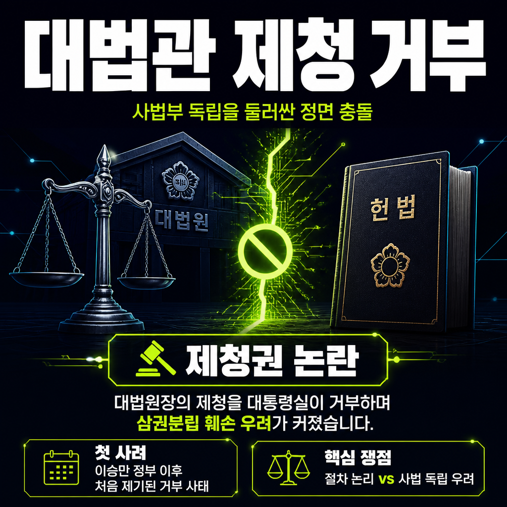 대법관 제청 거부