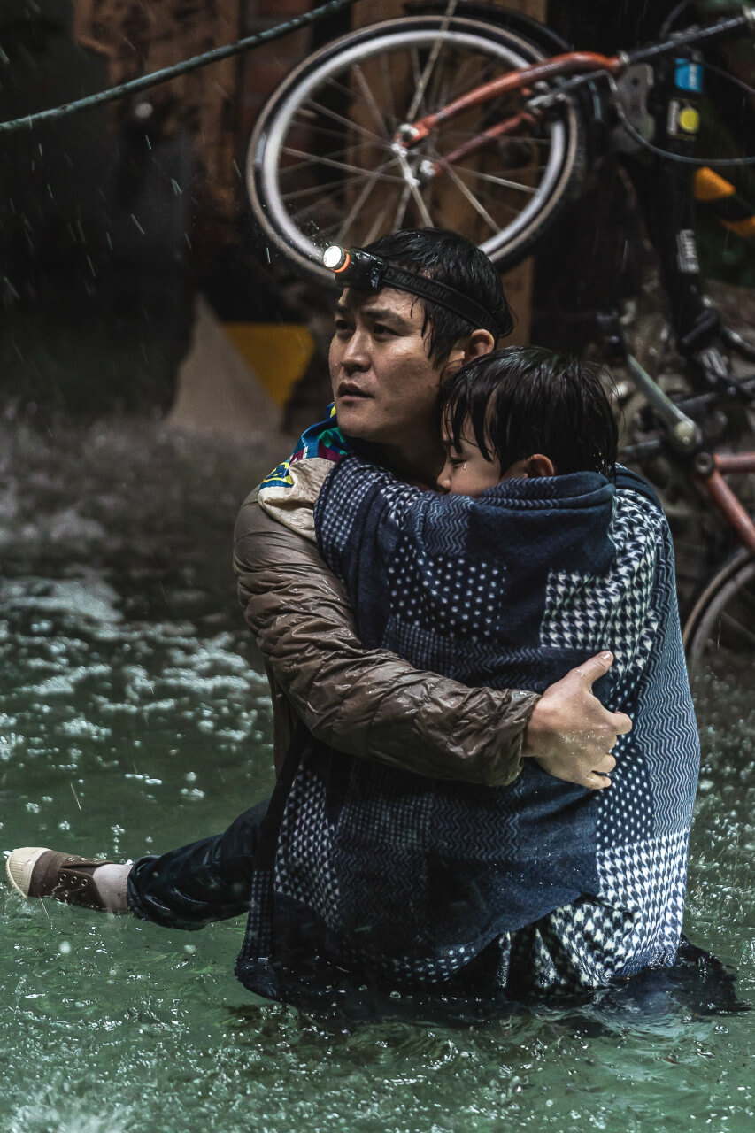 폭우 속 아들을 구한 박동원