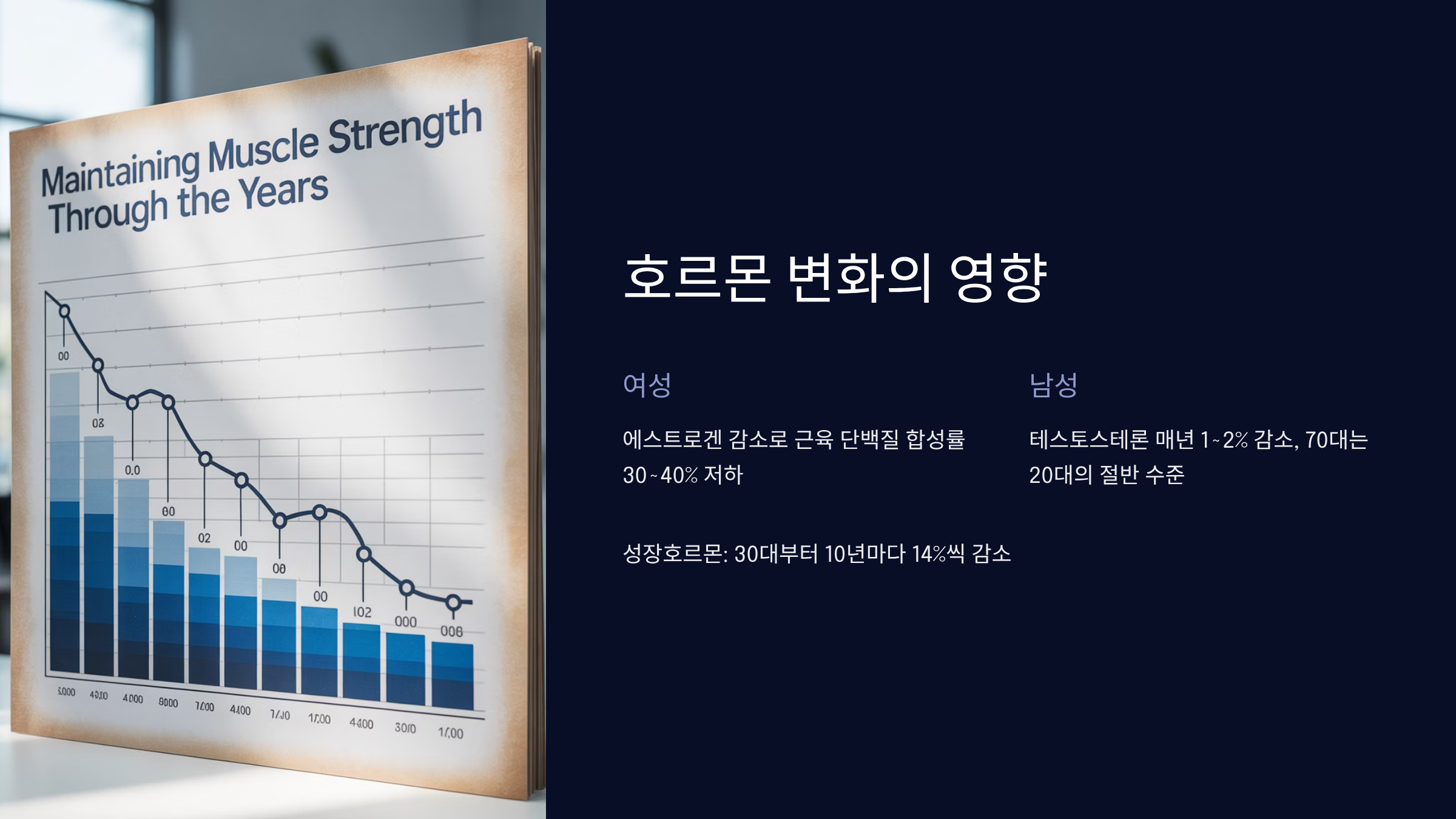 호르몬 변화가 단백질 이용률에 미치는 영향