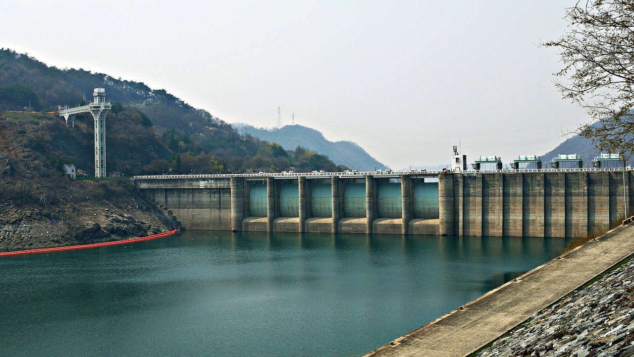 충주호 모습