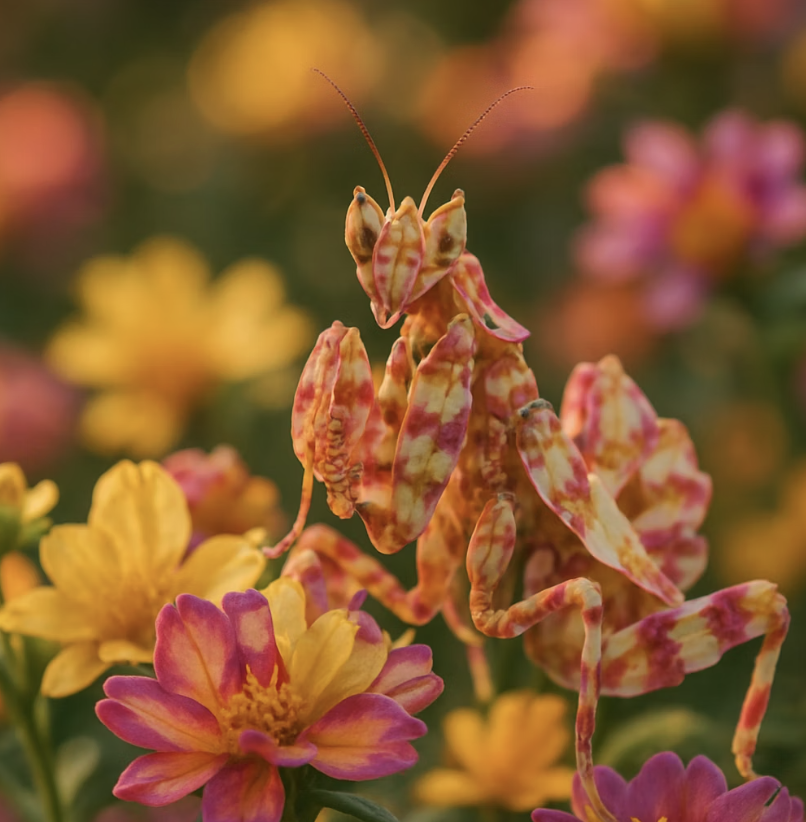 천적을 속이는 완벽한 위장술
