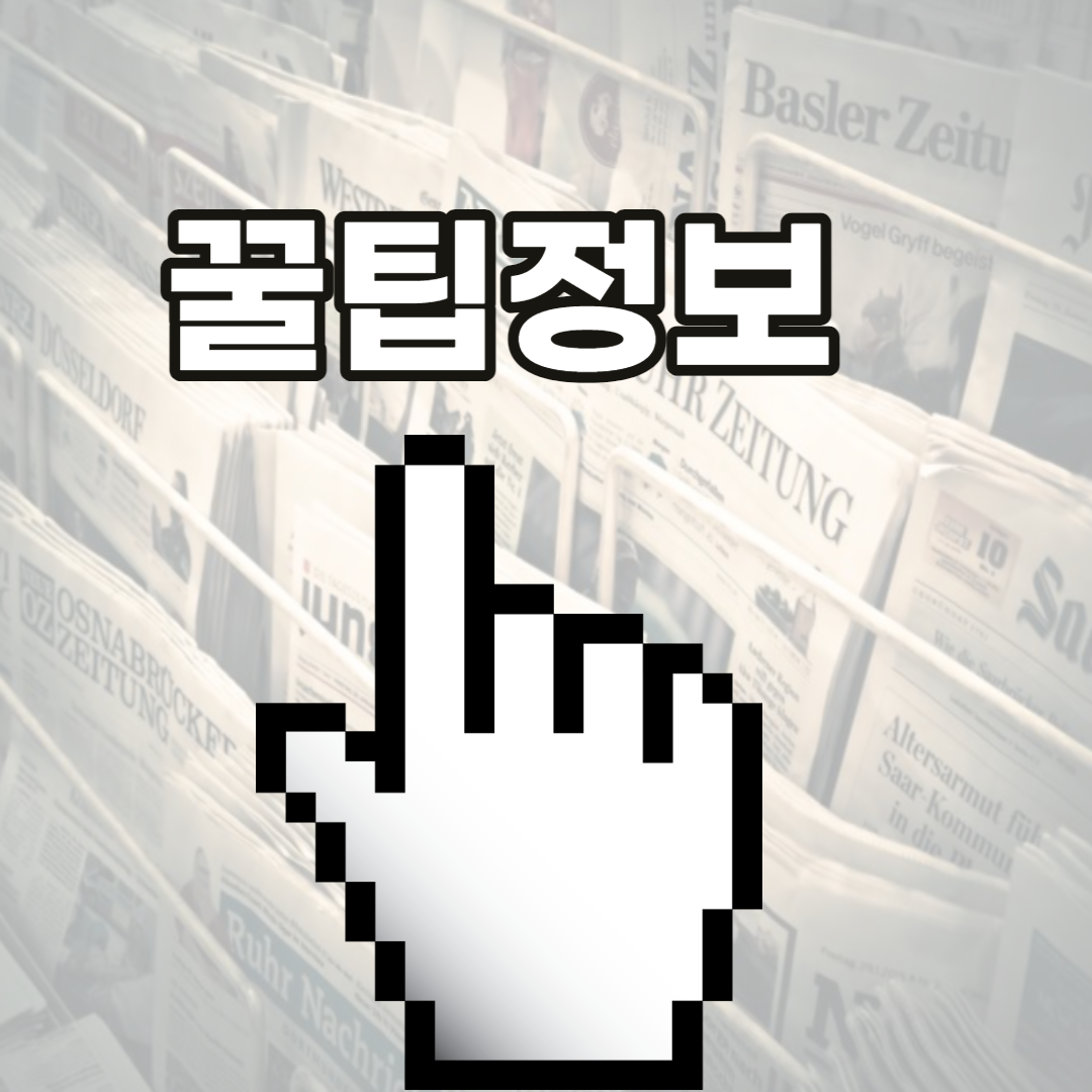 꿀팁정보