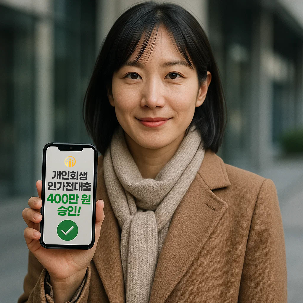 개인회생인가전대출 승인 사례