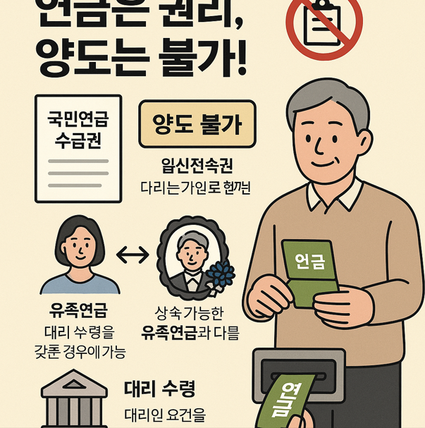 연금은 양도 불가 사진