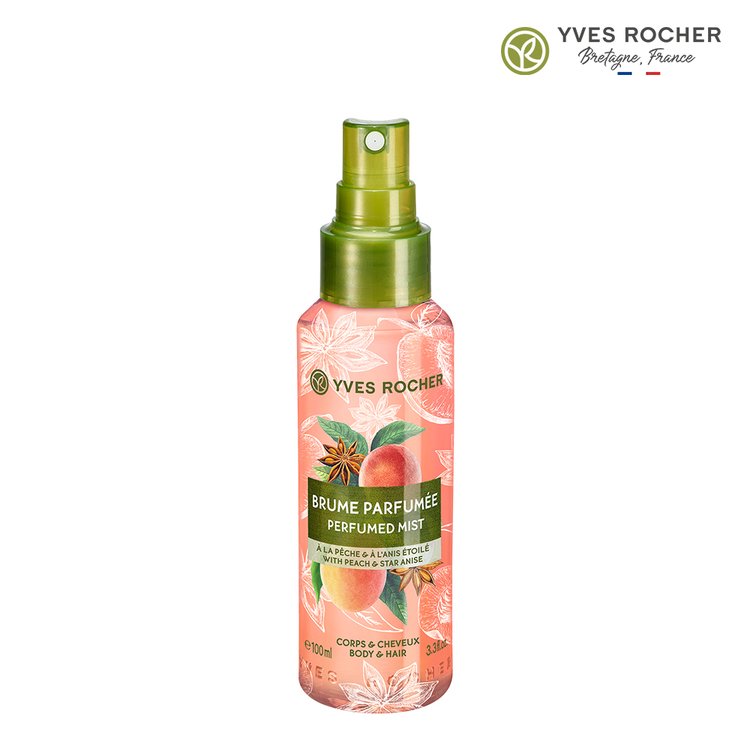 이브로쉐 복숭아 헤어바디 미스트