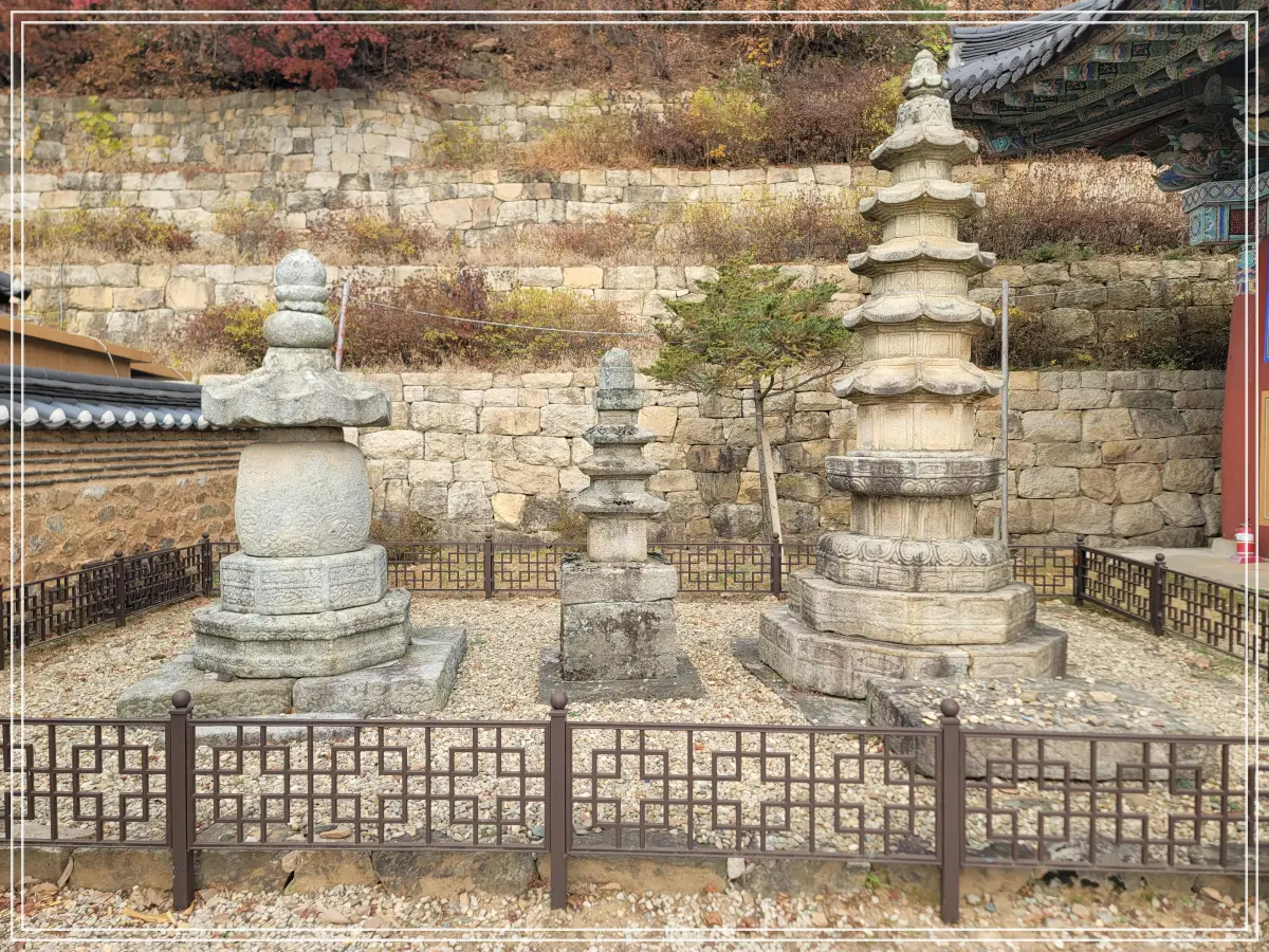 수종사-팔각오층석탑-부도