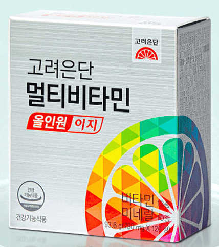 고려은단 멀티비타민 올인원 이지