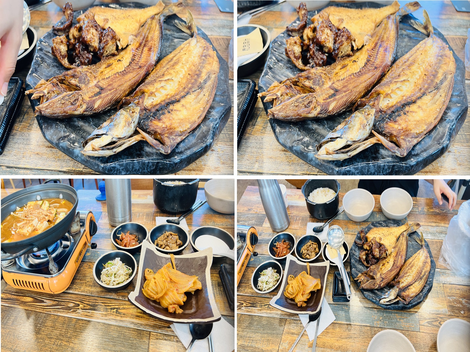 모듬-생선-구이-정식-차림