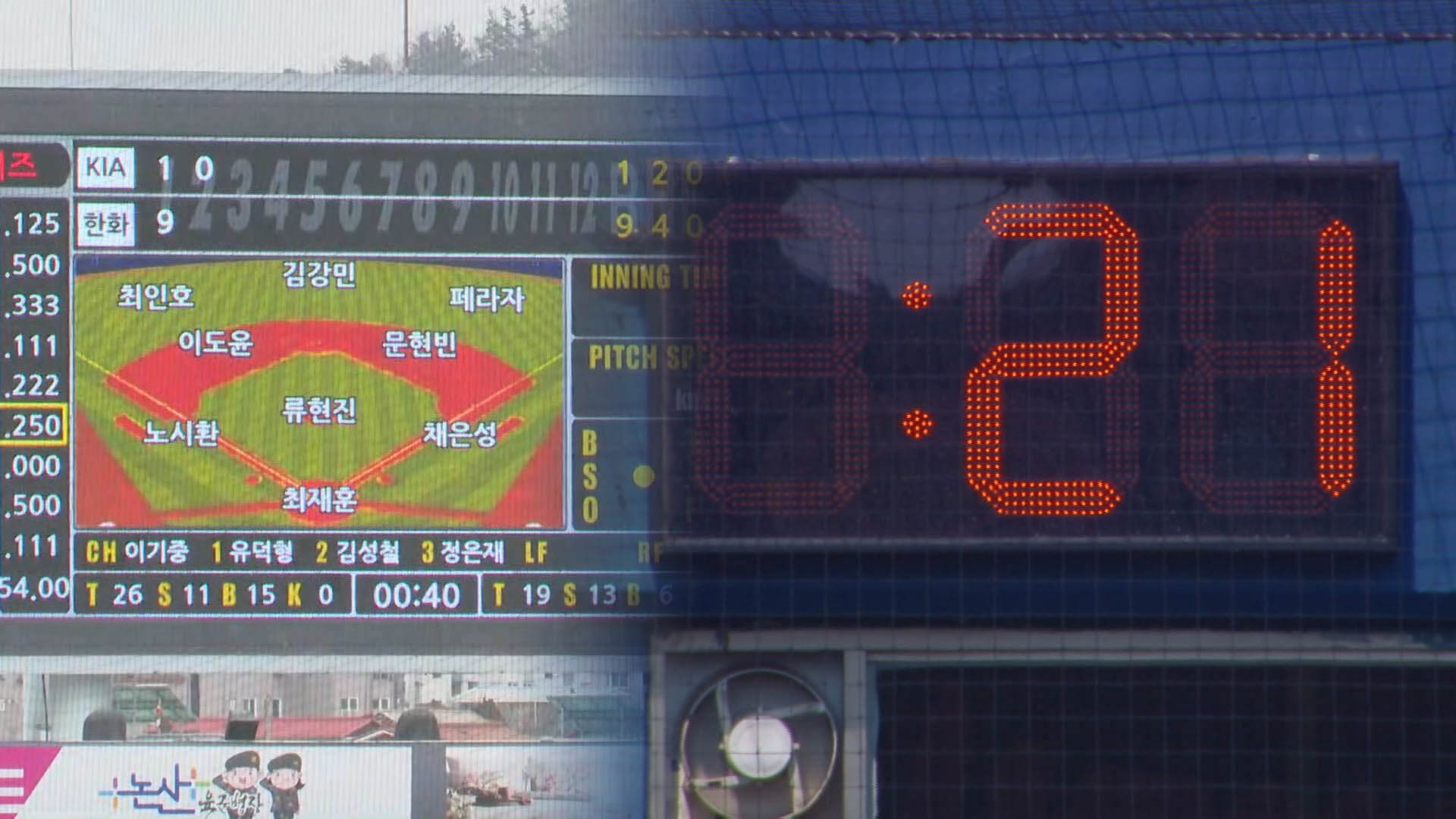 2025 KBO 프로야구 피치클락 정리｜MLB와 차이점 피치클란이란?