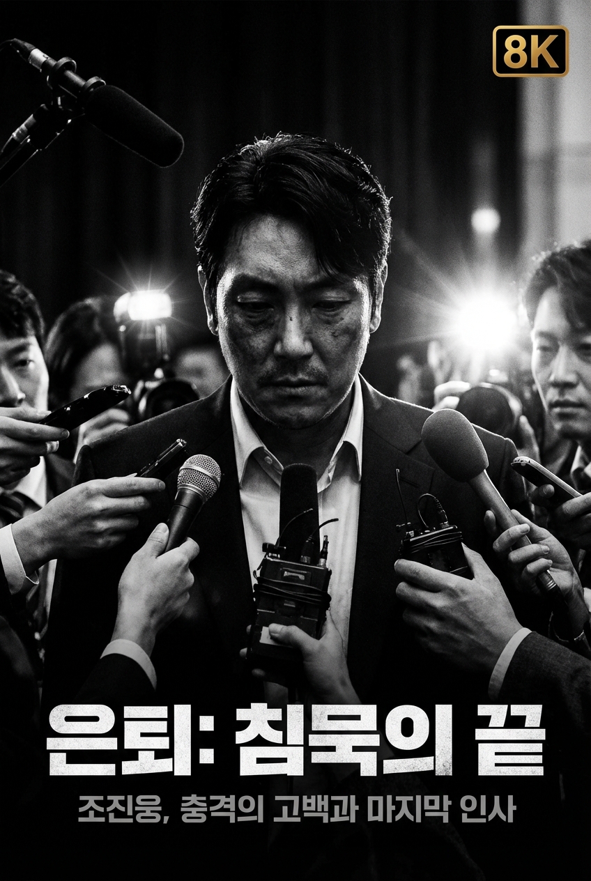 배우 조진웅 학창시절 범죄 의혹과 은퇴 선언 충격적인 장면