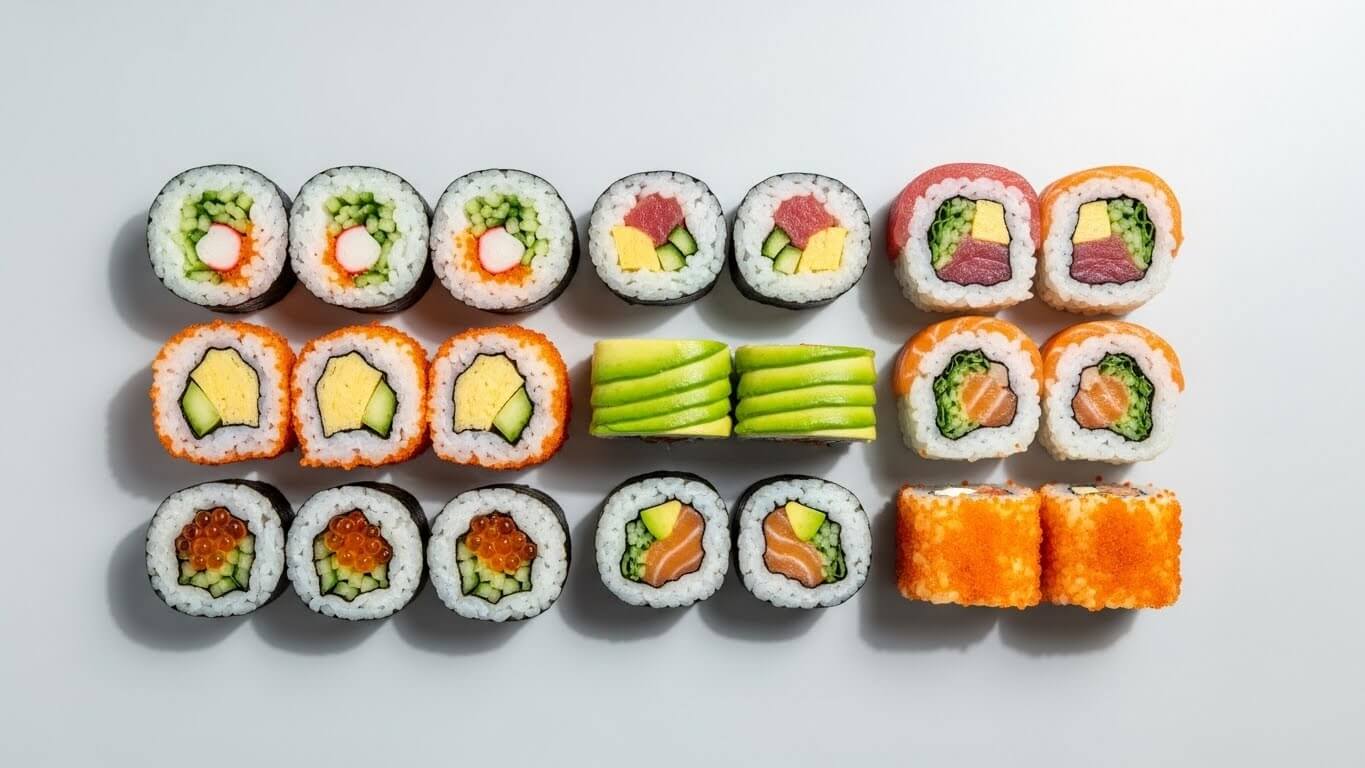 일본식 김밥 인기 순위 (오토마키, 마키즈시, 초밥)