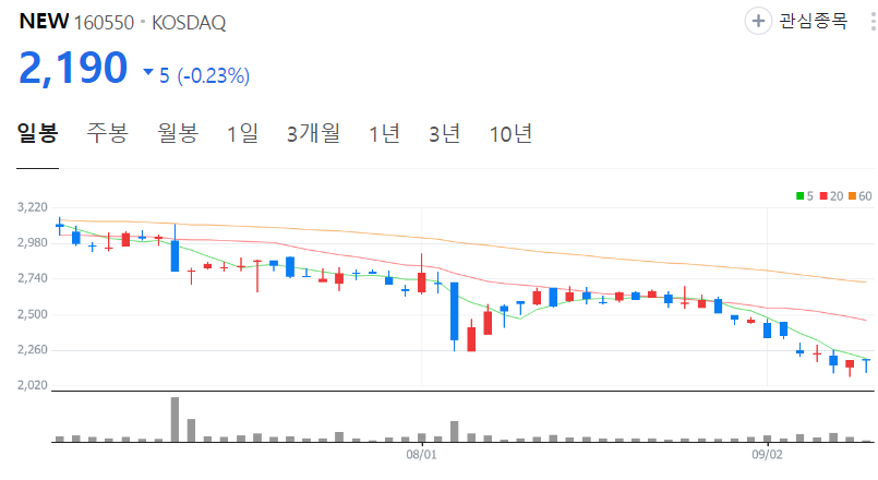 NEW-주가-일봉