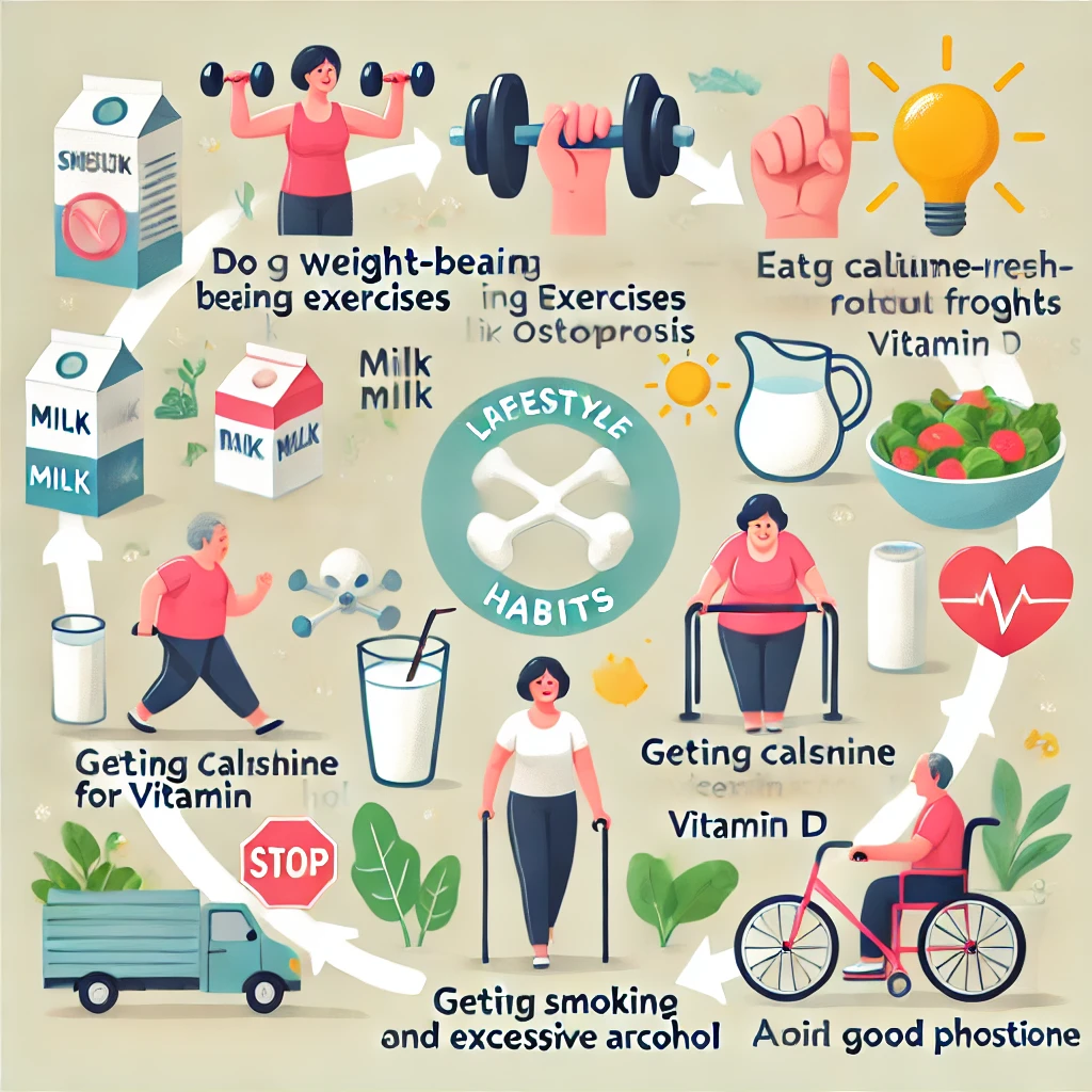 골다공증 예방을 위한 생활 습관