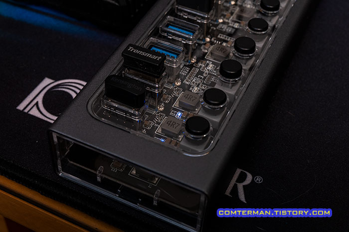 USB 허브 개별 스위치